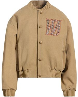 we11done Jacket Polyester, Cotton, Rayon - Natural