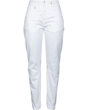 High Trouser - White