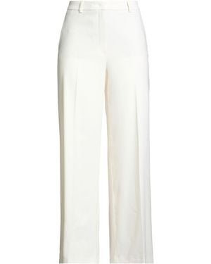 Seductive Pants Polyester, Viscose, Elastane - White