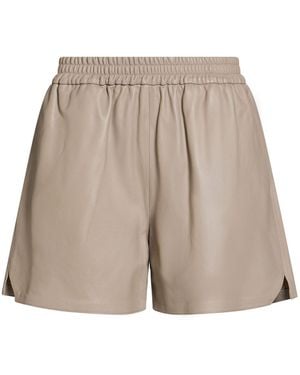 Arma Taupe Shorts & Bermuda Shorts Lambskin - Natural