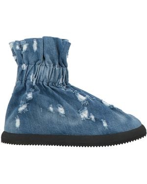 Dolce & Gabbana Stiefelette - Blau