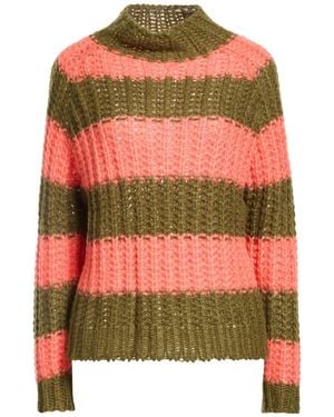 Rebel Queen Turtleneck Acrylic, Polyamide, Mohair Wool - Orange