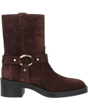 Stuart Weitzman Bottines - Marron