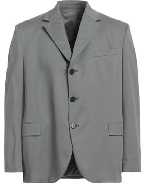 Neil Barrett Blazer Cotton, Nylon, Elastane - Gray