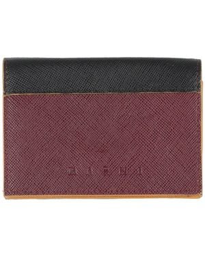 Marni Wallet Bovine Leather - Red