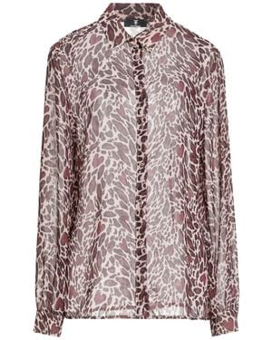 Fracomina Burgundy Shirt Viscose - Pink