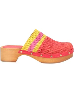 Maliparmi Mules & Clogs Textile Fibers - Pink