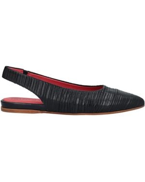 Pas De Rouge Ballet Flats - Blue