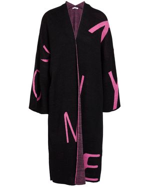 Anonyme Designers Cardigan Acrylic, Viscose, Wool - Black