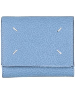 Maison Margiela Wallet Calfskin - Blue