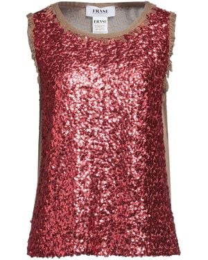 Frase - Francesca Severi Pullover - Rot