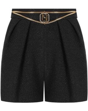 Elisabetta Franchi Shorts E Bermuda - Nero