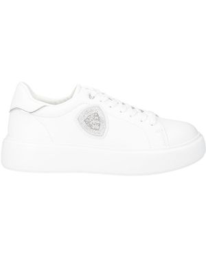 Blauer Trainers - White