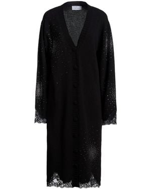 GIUSEPPE DI MORABITO Midi Dress Wool, Viscose, Polyamide, Cashmere - Black