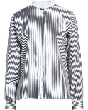 Emma Shirt Cotton, Polyamide, Elastane - Gray