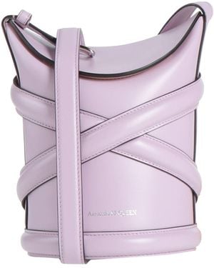 McQueen Bolso Con Bandolera - Morado