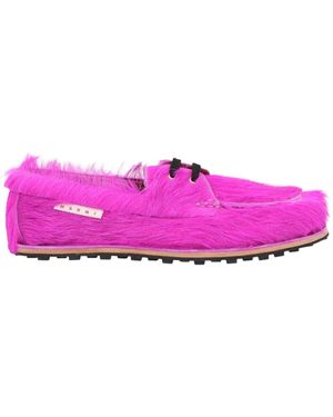 Marni Lace-up Shoes - Pink