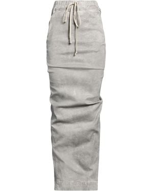 Rick Owens Denim Skirt - Grey