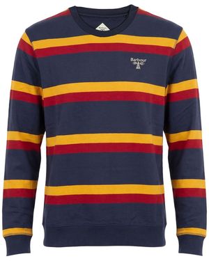 Barbour Midnight Sweatshirt Cotton - Blue