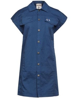 Semicouture Mini Dress - Blue