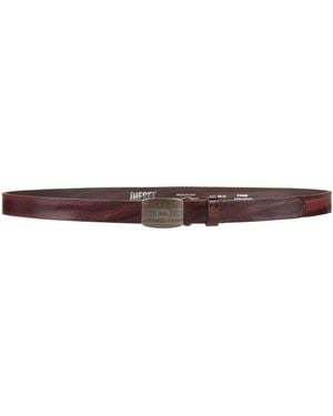 DIESEL Belt Cow Leather - Brown