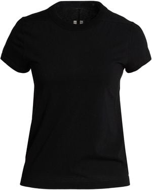 Rick Owens T-Shirt Cotton - Black
