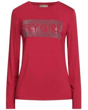Fly Girl T-Shirt Viscose, Elastane - Red
