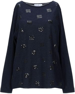 Whyci Midnight Sweater Wool - Blue