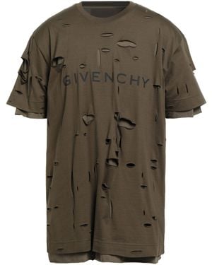 Givenchy T-Shirt Cotton - Green