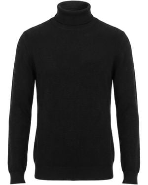 Tagliatore Turtleneck Virgin Wool - Black