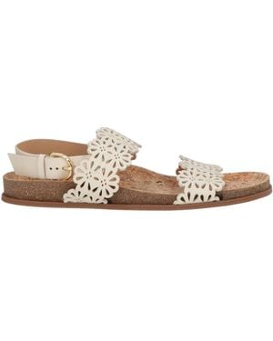 Ulla Johnson Cream Sandals Leather - Natural