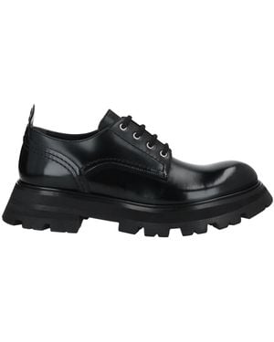 McQueen Chaussures à lacets - Noir