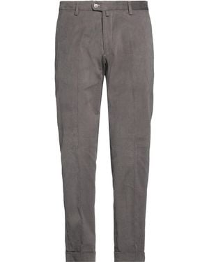 Briglia 1949 Trousers Cotton, Elastane - Grey