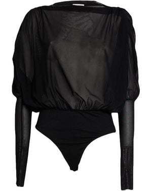 ViCOLO Bodysuit Polyamide, Elastane - Black