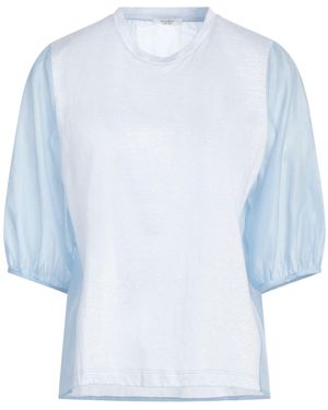 Peserico Sky Top Cotton, Silk, Linen - Blue