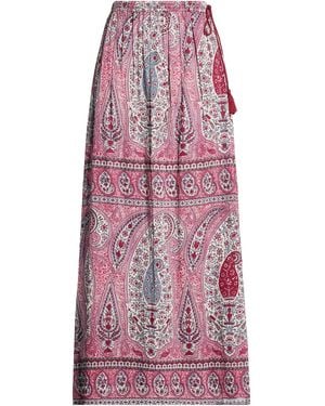 Antik Batik Maxi Skirt Cotton - Red