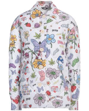 Gcds Puffer Polyester - White