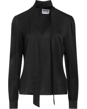 Moschino Top Acetate, Silk - Black