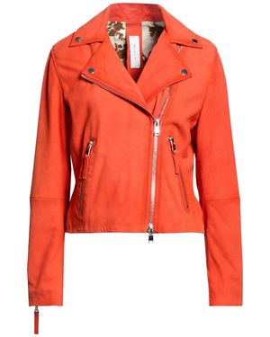 Bully Rust Jacket Leather - Red