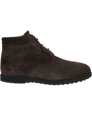 Ludwig Reiter Dark Ankle Boots Leather - Brown