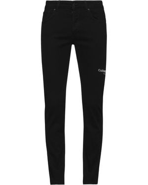 CoSTUME NATIONAL Denim Trousers - Black