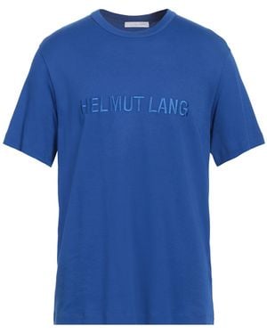 Helmut Lang T-Shirt Cotton - Blue