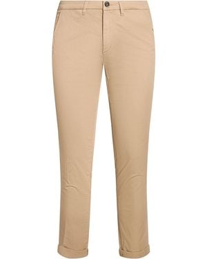 40weft Trousers Cotton, Elastane - Natural