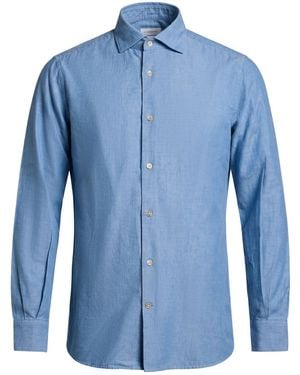 Glanshirt By Slowear Shirt Cotton - Blue