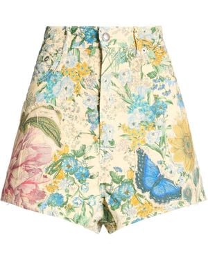 R13 Shorts & Bermuda Shorts - Metallic