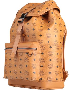 MCM Backpack Leather - Orange