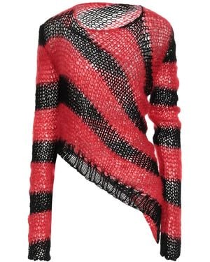 Quira Sweater Cotton, Mohair Wool, Wool, Polyamide - Red