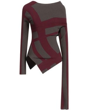 Philosophy Di Lorenzo Serafini Burgundy Jumper Viscose, Polyamide - Red