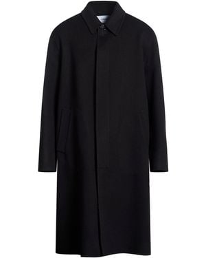 Lardini Coat Virgin Wool - Black