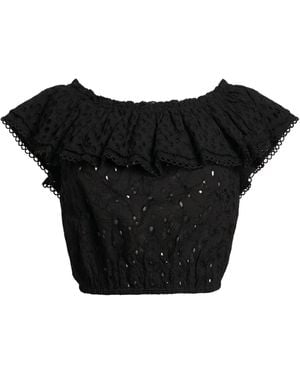 Poupette Top Cotton - Black